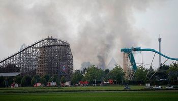 حريق محدود في أكبر مدينة ملاهي في ألمانيا