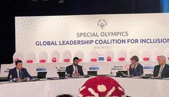 أشرف صبحي يشارك في اجتماع مؤسسي الأولمبياد الخاص