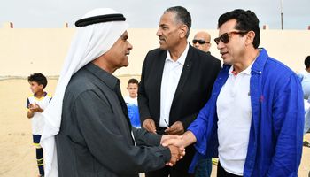 وزير الرياضة يفتتح نادى 6 أكتوبر برمانة ببئر العبد فى مستهل زياته لشمال سيناء 