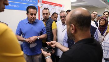 وزير الصحة في زيارة مفاجئة لمعهد ناصر
