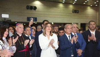 وزيرة الثقافة تشهد احتفالية المتحف القومي للحضارة بذكرى دخول العائلة المقدسة مصر