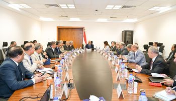 اجتماع اللجنة الدائمة العليا للسياسات بالوزارة برئاسة وزير الري
