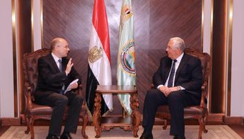 وزير الزراعة والسفير المجري بالقاهرة