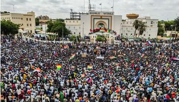 مظاهرات في النيجر