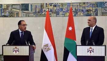 رئيسا الوزراء المصري والأردني