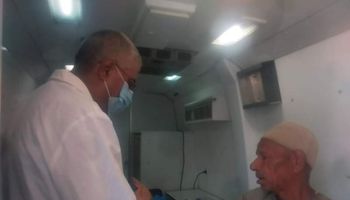 قافلة طبية مجانية بقرية براوة بمركز اهناسيا ببنى سويف 