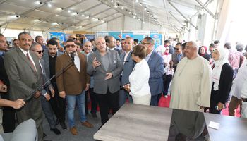 افتتاح معرض السوق المصري لأول مرة ببنى سويف 