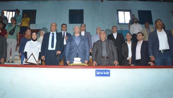 افتتاح بطولة كأس السوبر المصري  لكرة الهدف للمكفوفين ببنى سويف 