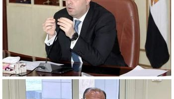 محافظ بنى سويف ومدير الإدارة العامة للمتابعة الميدانية 