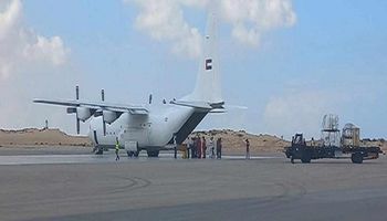 وصول طائرات مساعدات كويتية