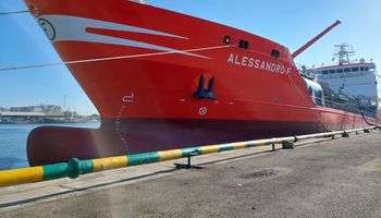 السفينة ALESSANDRO F القادمة من مالطا 