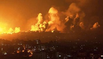  القصف الإسرائيلي على غزة