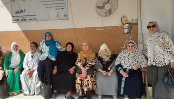 زيارة طلاب جامعة بنى سويف لدار الخير والبركة لضيافة المسنين بشرق النيل 