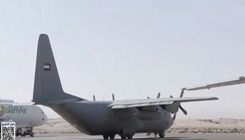 طائرات مساعدات تابعة لمنظمة أونروا