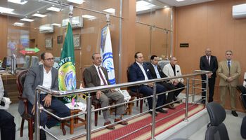 محافظ الإسماعيلية يستقبل وزير الصحة الليبي 