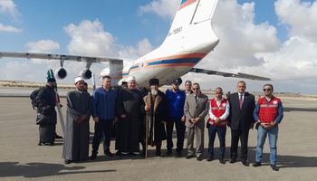مفتي الشيشان يصل مطار العريش