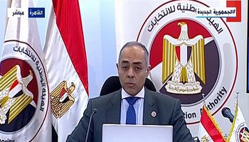 المستشار أحمد بنداري رئيس الهيئة الوطنية للانتخابات