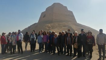 بني سويف تستقبل  34 زائر لزيارة المعالم الأثرية والتاريخية والطبيعية