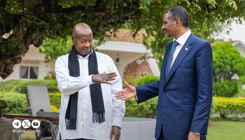 حميدتي ورئيس أوغندا