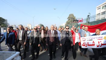 مسيرة لطلاب جامعة الزقازيق 