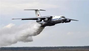 تحطم طائرة عسكرية روسية