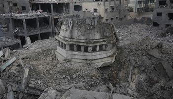 قصف المساجد في غزة 