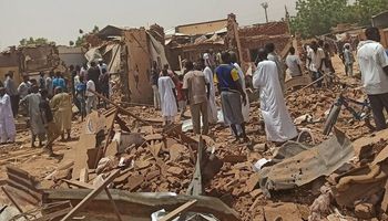 قصف منازل في ام درمان والسودان