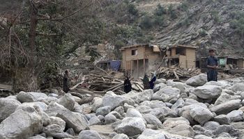 انهيار أرضي شرق أفغانستان