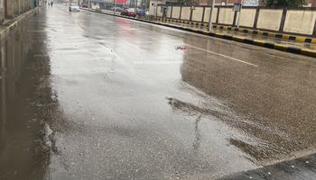 سقوط امطار على محافظة بورسعيد 