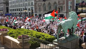 مجلس مدينة شيكاغو  يصدر قرارًا يدعو لوقف إطلاق النار في غزة