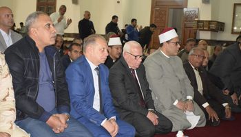 محافظ بورسعيد يشهد احتفالية مديرية الأوقاف بليلة النصف من شعبان بالمسجد العباسي. 