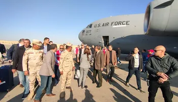 محافظ شمال سيناء ووفد مجلس النواب الأمريكي 