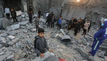 مجزرة دوار النابلسي في شمال غزة