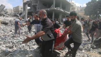  قصف إسرائيلي على مدرسة