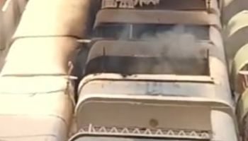 اندلاع حريق بشقق سكنية في الإسكندرية