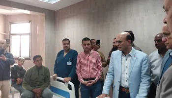 استقبال مصابى غزة 