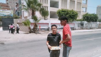 طلاب الشهادة الإعدادية بالإسكندرية