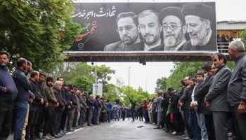 تشييع جنازة الرئيس الإيراني إبراهيم رئيسي