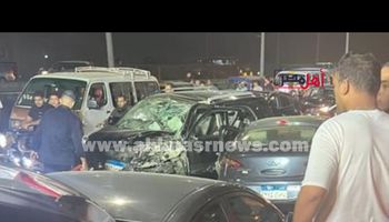 إصابة 4 أشخاص في إنقلاب سيارة ملاكي في موكب عرس 