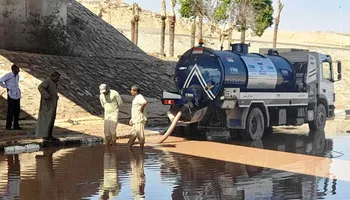 سقوط أمطار وسيول في أسوان - أرشيفية