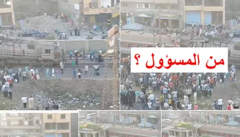 نفاصيل حادث تصادم قطاري الزقازيق