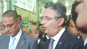 جولة وزير التموين لمعرض اهلا مدارس بالفيوم 