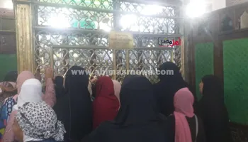 الإقبال على زيارة مقام الشيخ  إبراهيم الدسوقي 
