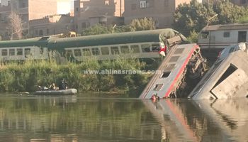 حادث قطار المنيا