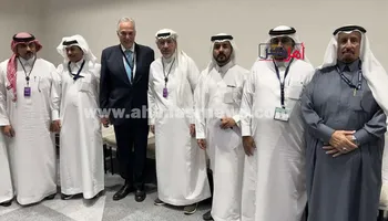 المهندس فتح الله فوزي رئيس الوفد المصري في الرياض