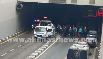 حادث تصادم بنفق الثلاثيني 