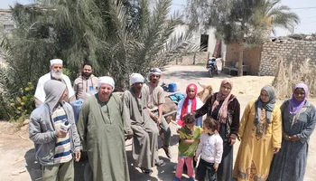 استجابة شكوي المياة بعزبة محمد عوض 