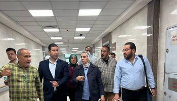 جولة لتفقد الأعمال النهائية لمستشفى التل الكبير 