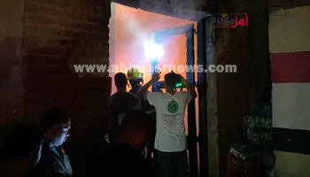 حريق . ارشيفيه  