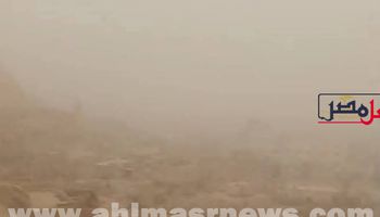 عاصفة ترابية قادمة من سيوة 